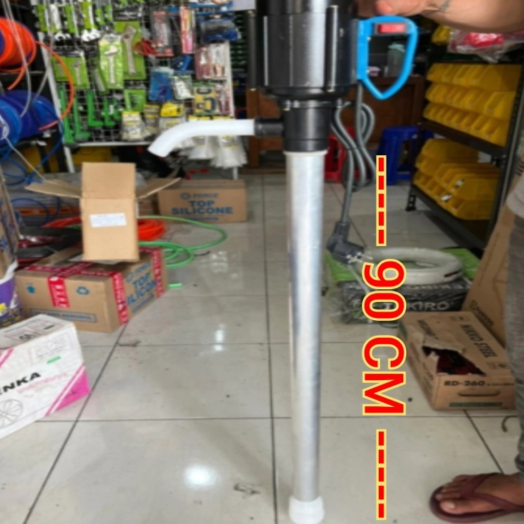 Electric Pompa Minyak Drum Pump oil Listrik Barrel Pump 220v