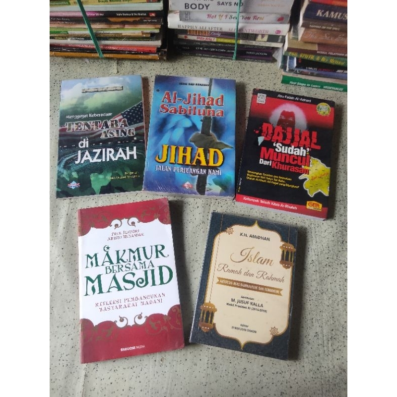 Varian Buku Islam; RAHASIA IBADAH, TAKUT & HARAPAN KEPADA ALLAH SWT, KUNCI MENCARI REZEKI yang HALAL