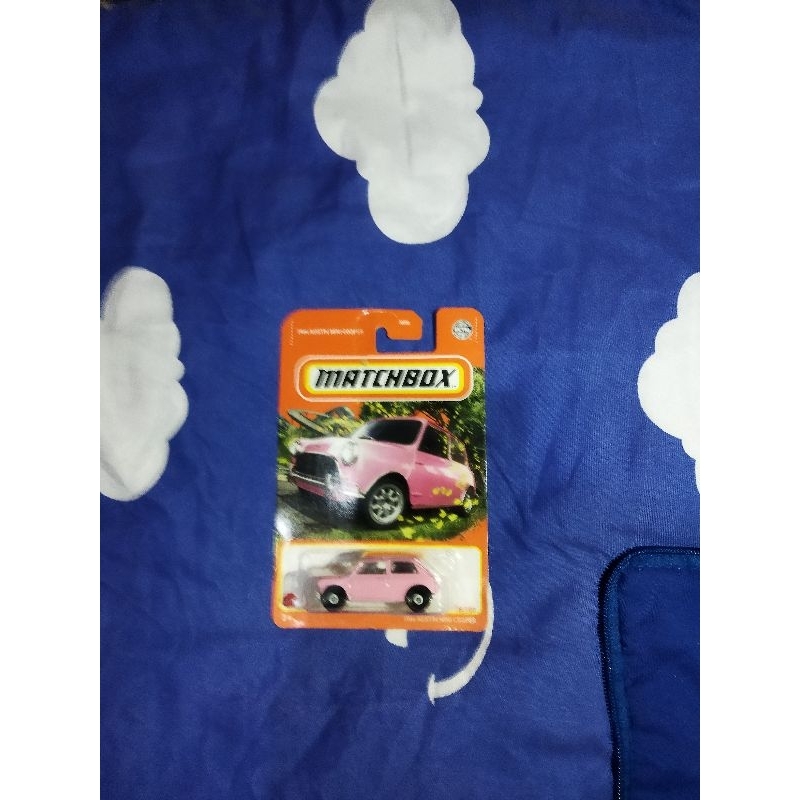 Matchbox Mini Cooper pink