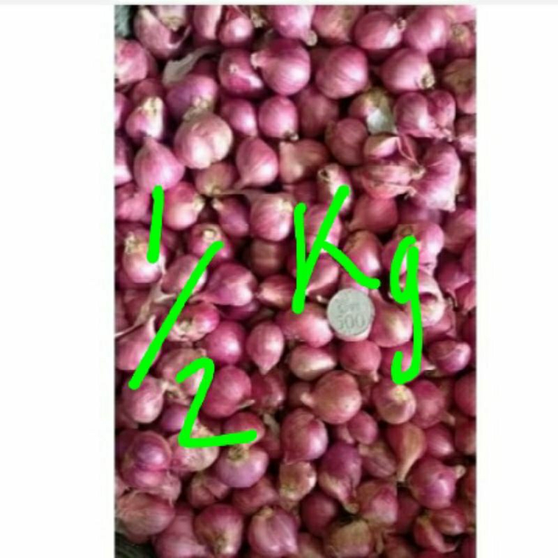 

Bawang merah Brebes Super 1/2 Kg