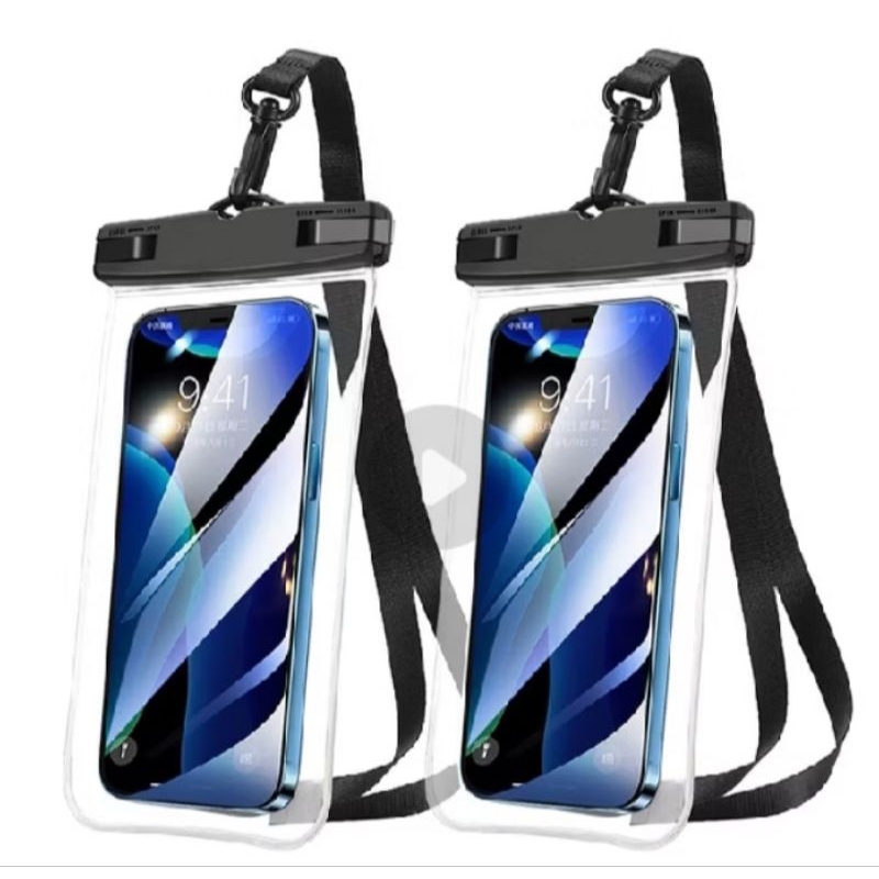 Case hp anti air/ plastik hp anti air/ case cover hp anti hujan