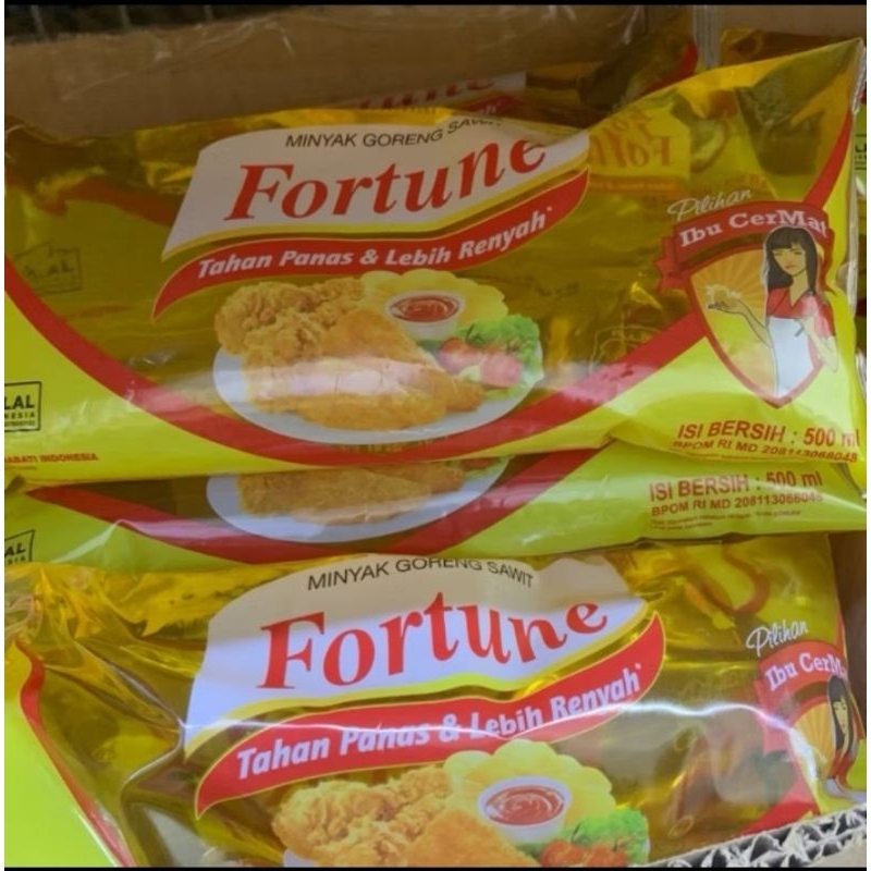 

Minyak Goreng Fortune Bantal 500ml