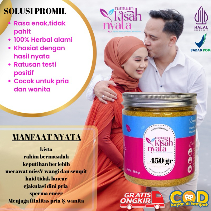 

(PROMIL) Ramuan Kisah Nyata 450gr| Kesuburan | Program Hamil | Melancarkan Haid | Keputihan |Pria Wanita