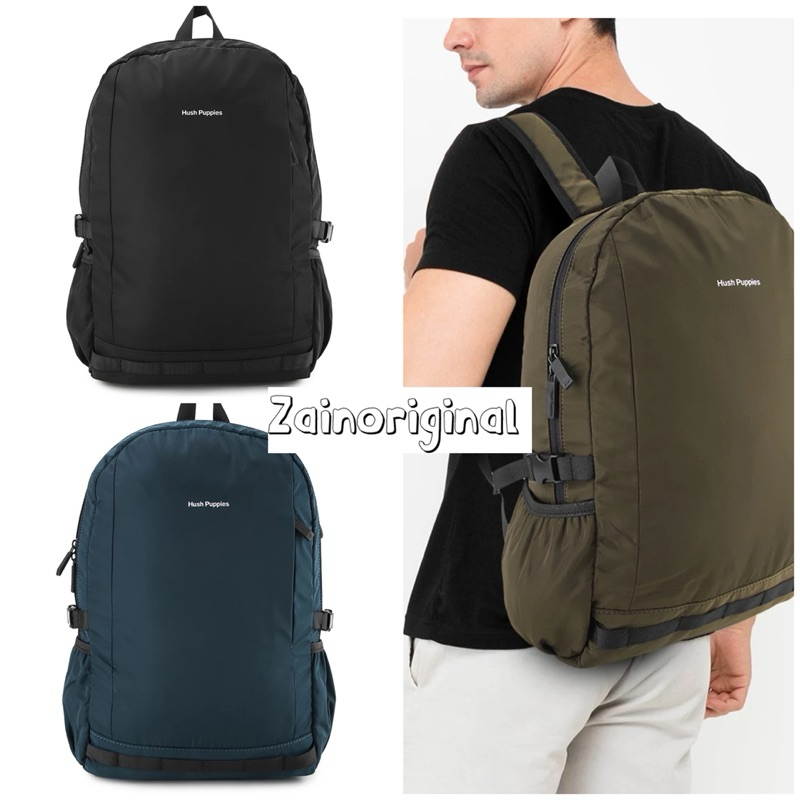 ORIGINAL HUSH PUPPIES STANLEE BACKPACK TAS PUNGGUNG TAS RANSEL TAS LAPTOP TAS KERJA