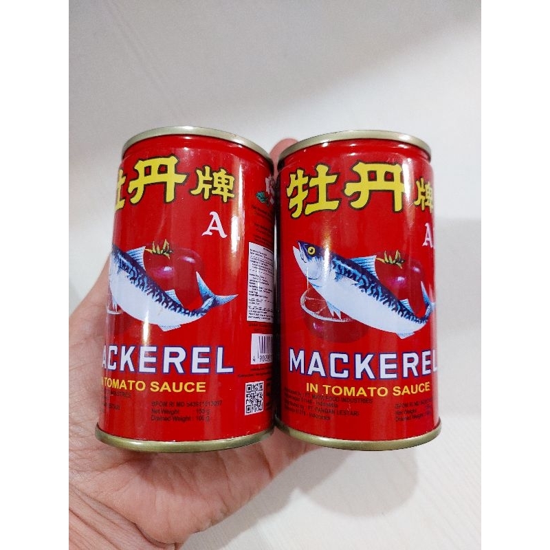 

Sarden Botan MACKEREL Kecil 155gr