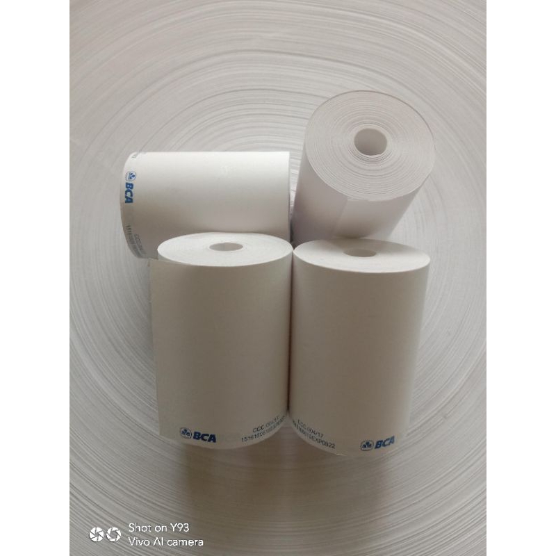 

Kertas thermal BC4 ukuran 57x40 mm 10 pcs