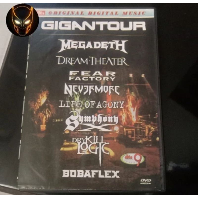 DVD-9 Original Music GIGANTOR FEAT MEGADETH,, DREAM THEATER ETC