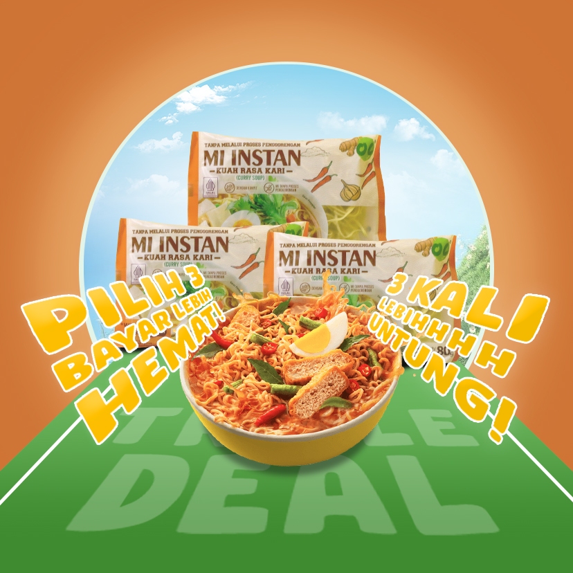 

Organic Center - Mie Kari Ayam Veggie Noodle 80gr