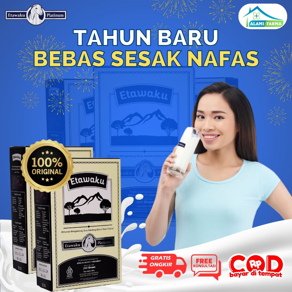 

Tahun Baru Bebas Sesak Nafas Dengan Susu Etawaku Premium