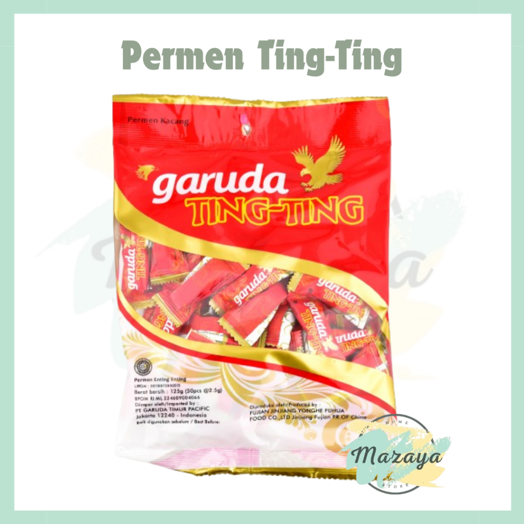 

GARUDA TING TING PERMEN BISKUIT ISI 50 - MAZAYA HOMESTORE