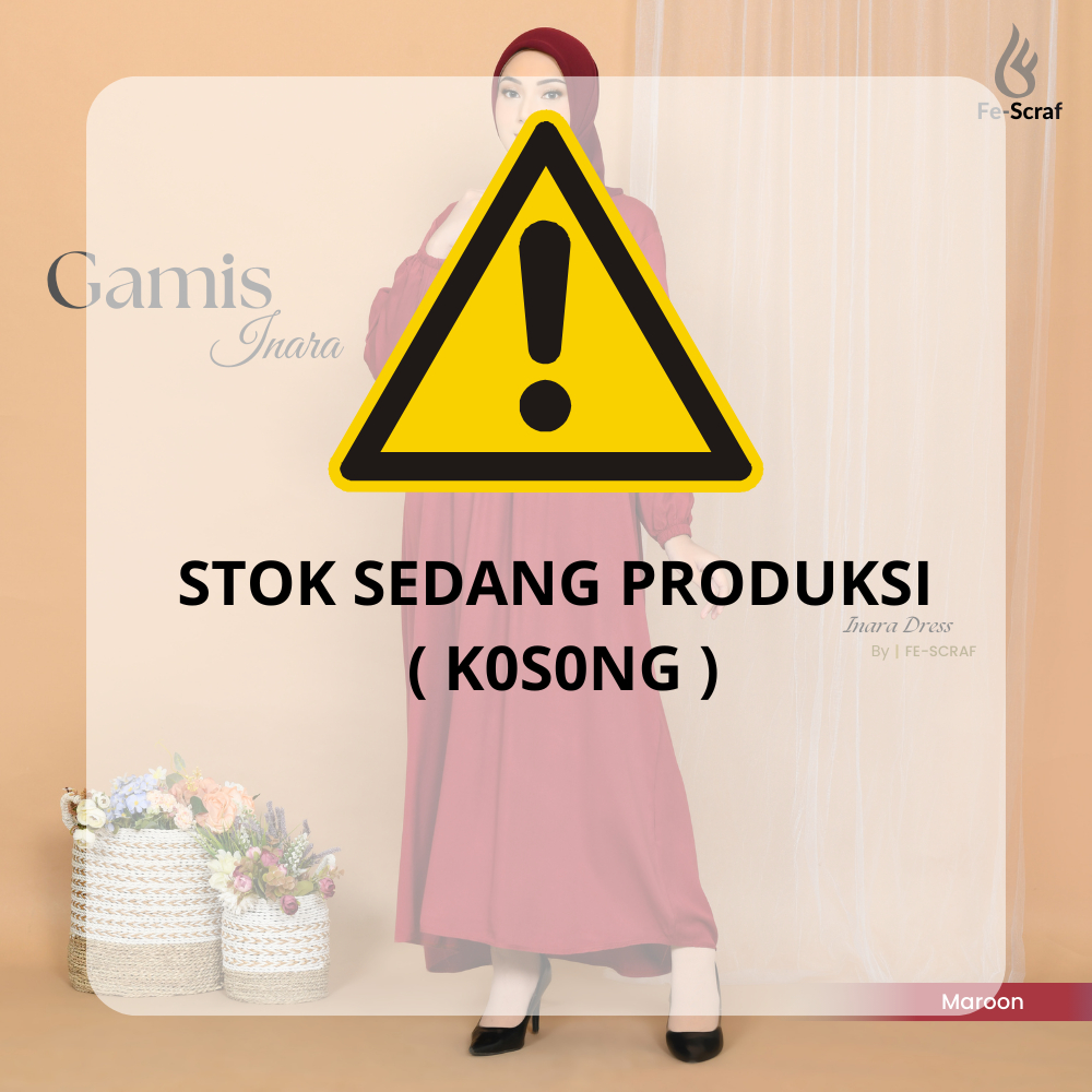 Fescraf Dress Gamis Wanita Kekinian Terbaru 2025 Bahan Katun Rayon Twill Premium Ori Tebal Warna Mar
