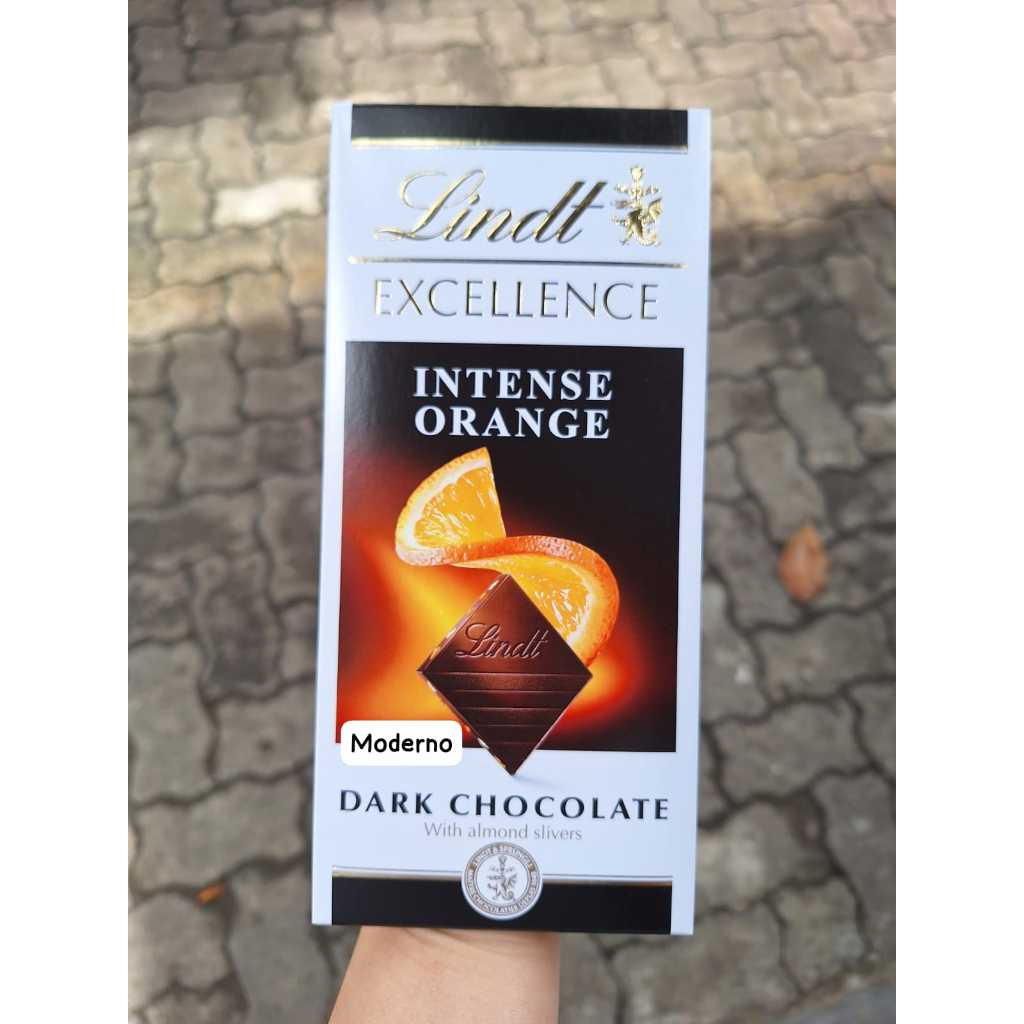 

Lindt Excellence Dark Chocolate intense orange 100gr