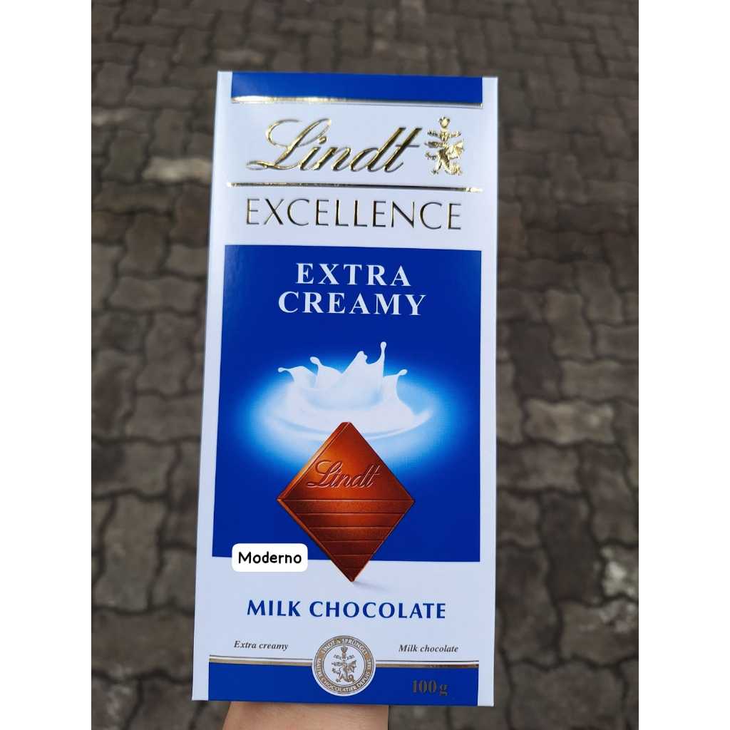 

Lindt Excellence extra Creamy Milk Chocolate 100gr