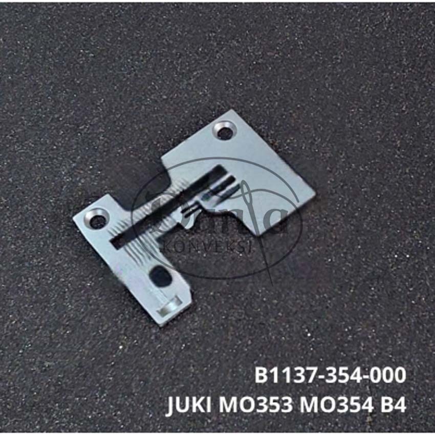 B1137354000 JUKI Benang 4 Plat Jarum Mesin Jahit Obras Kecil Tradisional