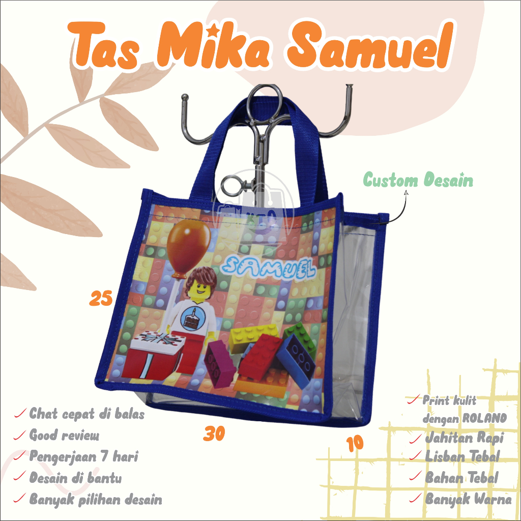 

❤️asemka77❤️GOODIE BAG ULTAH CUSTOM TAS MIKA SAMUEL