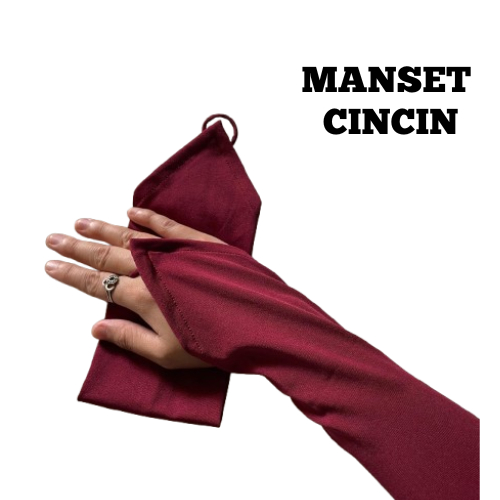 MANSET CINCIN WANITA | HANDSOCK MUSLIMAH CINCIN PANJANG
