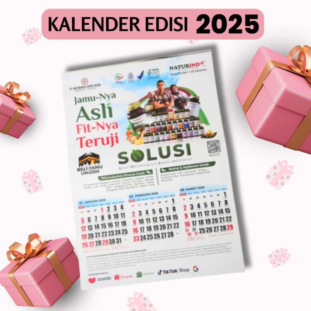 

SPECIAL GIFT KALENDER 2025 LIMITED EDITION NATURINDO