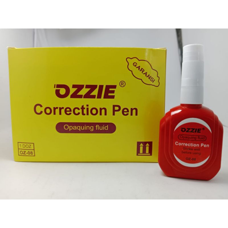 

OZZIE CORRECTION PEN / PENGHAPUS CORETAN BULPEN CAIR SATU PACK ISI 12 PCS