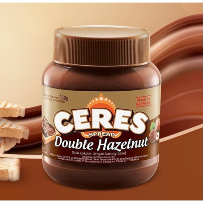 

Ceres Spread Selai Choco Double Hazelnut 350 g