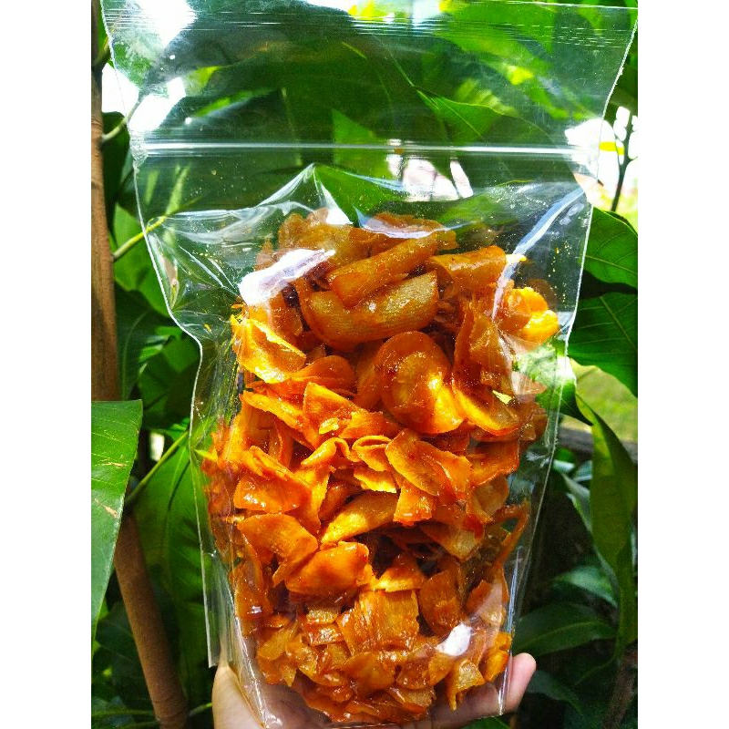 

Keripik Singkong Pedas Manis 500gr