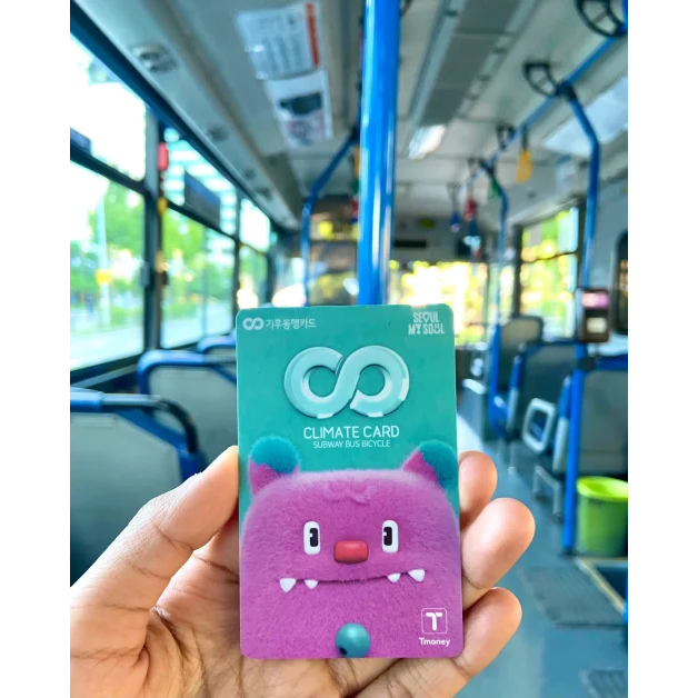 READY Climate Card Seoul Korea Selatan t-money