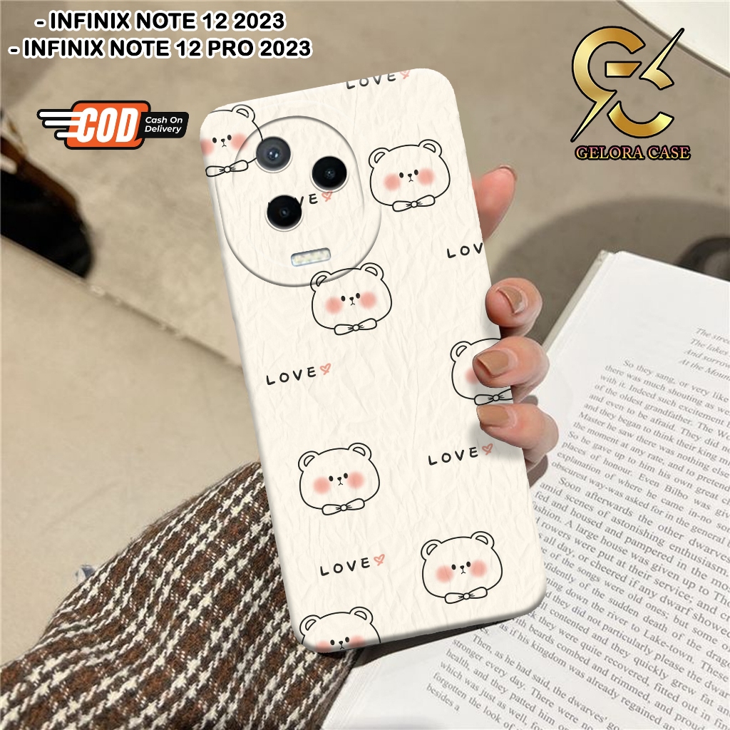 Softcase Infinix Note 12 2023 / Note 12 Pro 2023 - Geloracase -  Case Infinix Note 12 2023 Fashion C