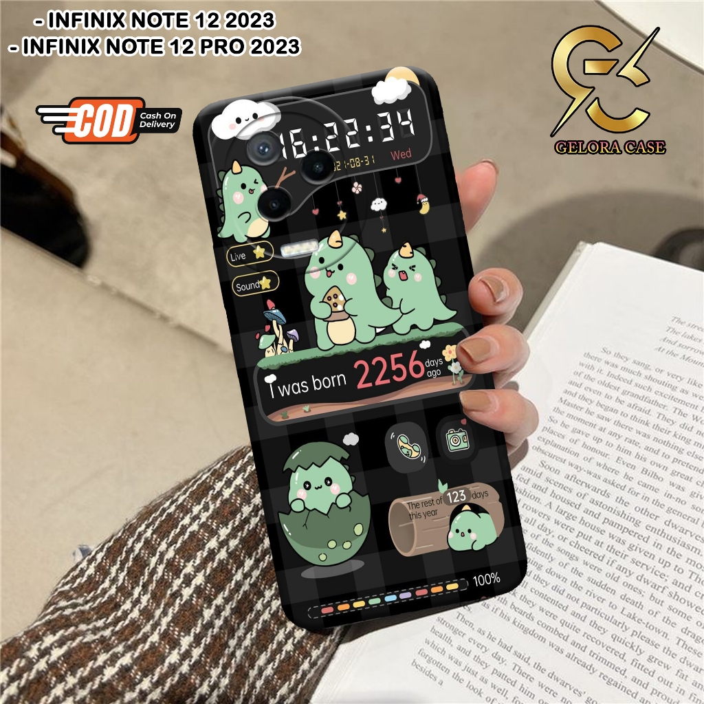 Softcase Infinix Note 12 2023 / Note 12 Pro 2023 - Geloracase -  Case Infinix Note 12 2023 Fashion C