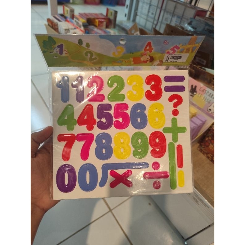Magnet Alphabet Angka