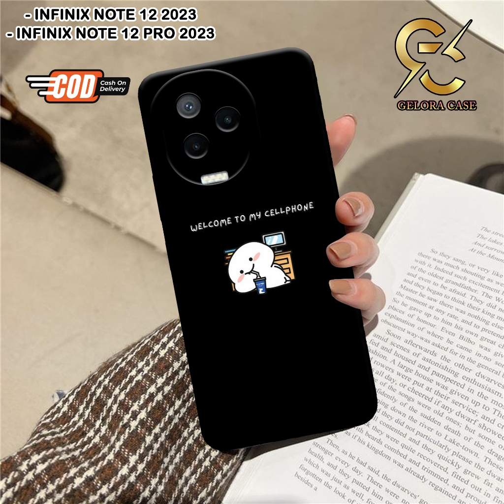 Softcase Infinix Note 12 2023 / Note 12 Pro 2023 - Geloracase -  Case Infinix Note 12 2023 Fashion C