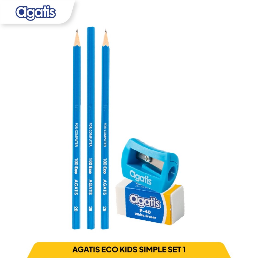 

AGATIS Eco - Kids Simple Set 1 - Paket Hemat Anak PAUD / RA / TK