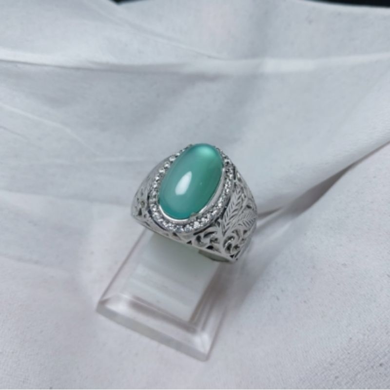 CINCIN-BACAN-RING-PERAK-UKIR