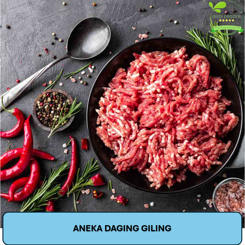 

DAGING GILING / MINCED MEAT / DAGING CINCANG / EKONOMIS / PREMIUM / 65 CL 75 CL (500 GR/1 KG)