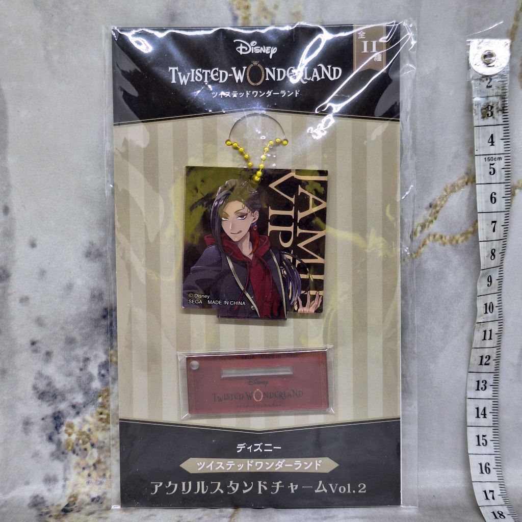 Disney Twisted Wonderland Jamil Viper Acrylic Stand Keychain Vol 2 Gantungan Kunci Akrilik