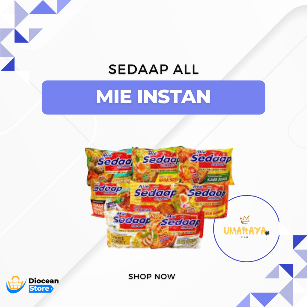 

Mie Sedaap Goreng || Mie Sedaap Kuah isi 5pcs All Variant