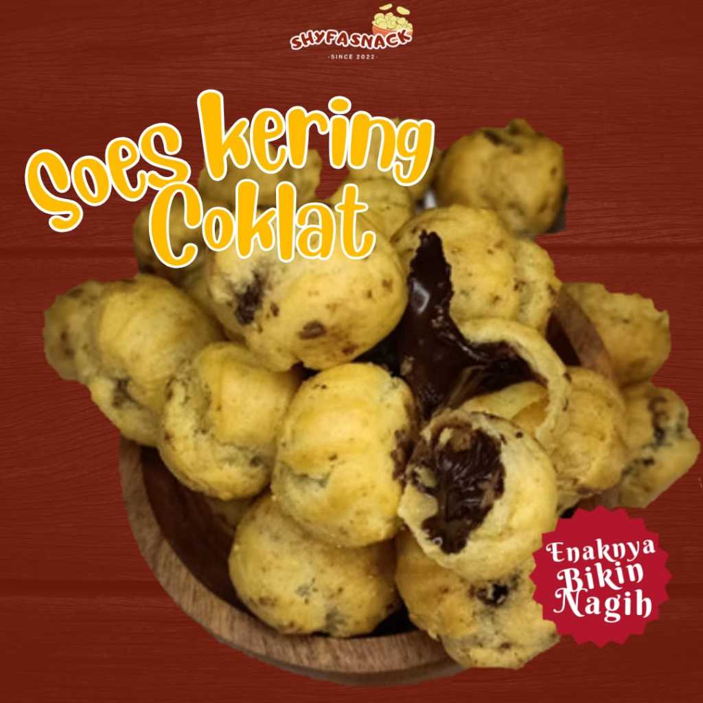 

SOES COKLAT KERING 1KG KHAS SHYFA SNACK