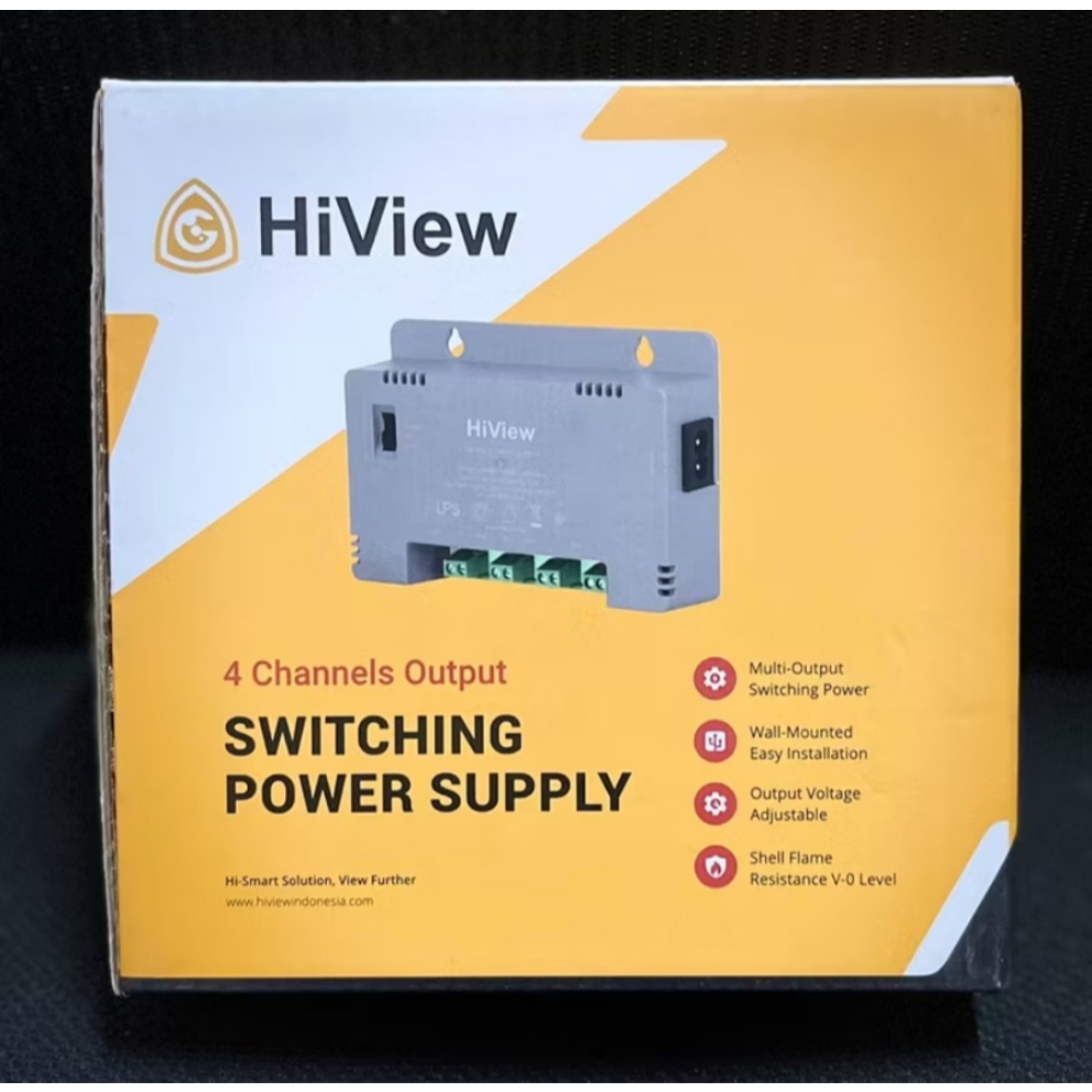 MC CCTV - POWER SUPPLY HIVIEW 4CHANNEL