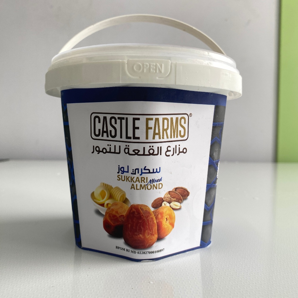 

Kurma Sukari Almond Butter Premium Castle Farms Asli Original