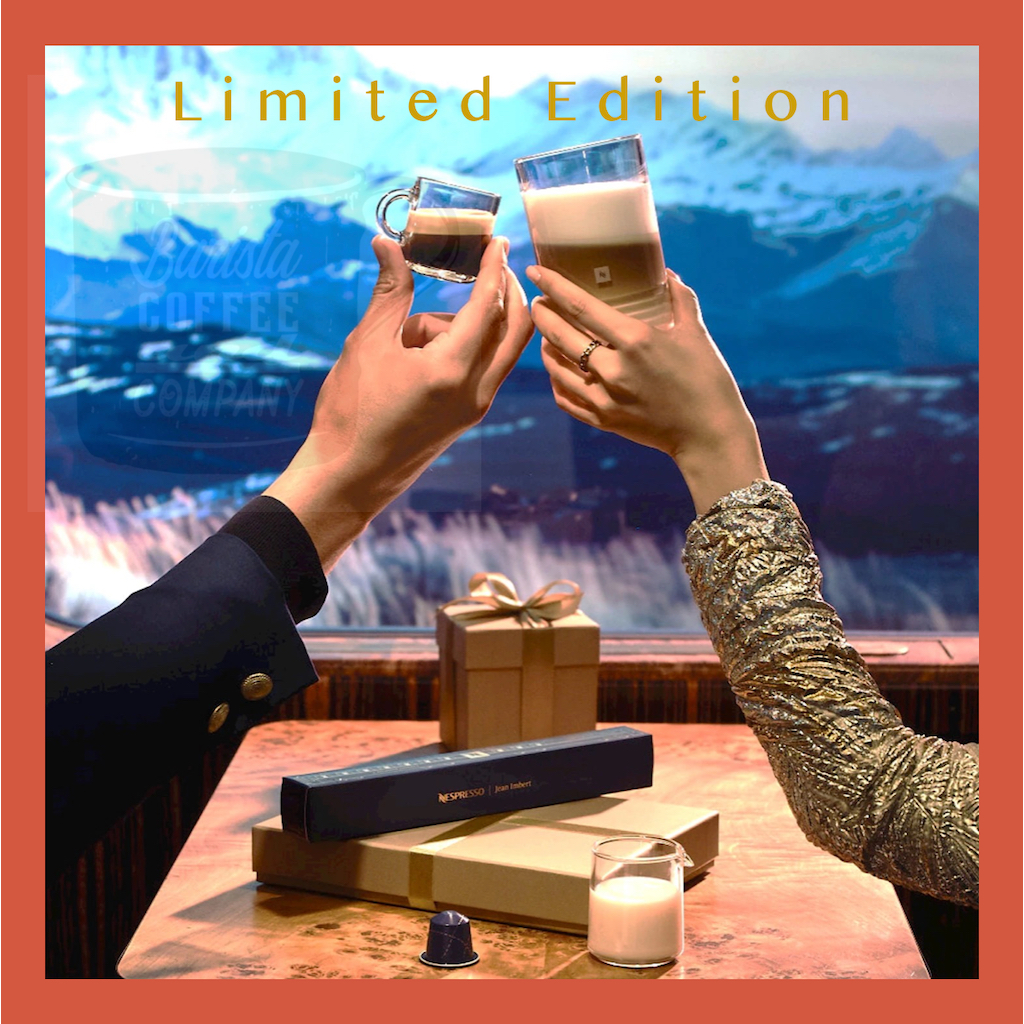 

UNFORGETTABLE ESPRESSO ALMOND CROISSANT PEANUT & ROASTED SESAME Nespresso Coffee Capsules Kapsul Kopi