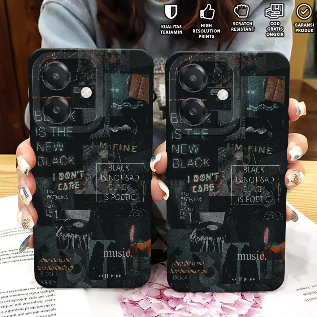 CASE OPPO A3 NFC - Case Hp Oppo A3 NFC Motif AESTHETIC - Softcase Hp Oppo A3 NFC - Casing Oppo A3 NF