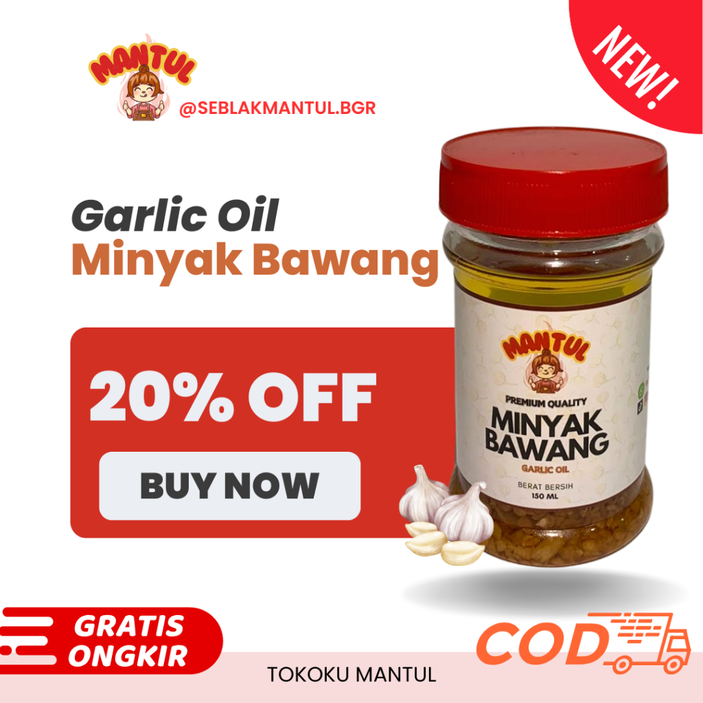 

Minyak Bawang - Garlic Oil 150ml