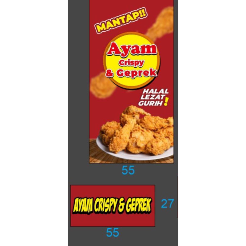 

Ayam Crispy & Geprek Ori