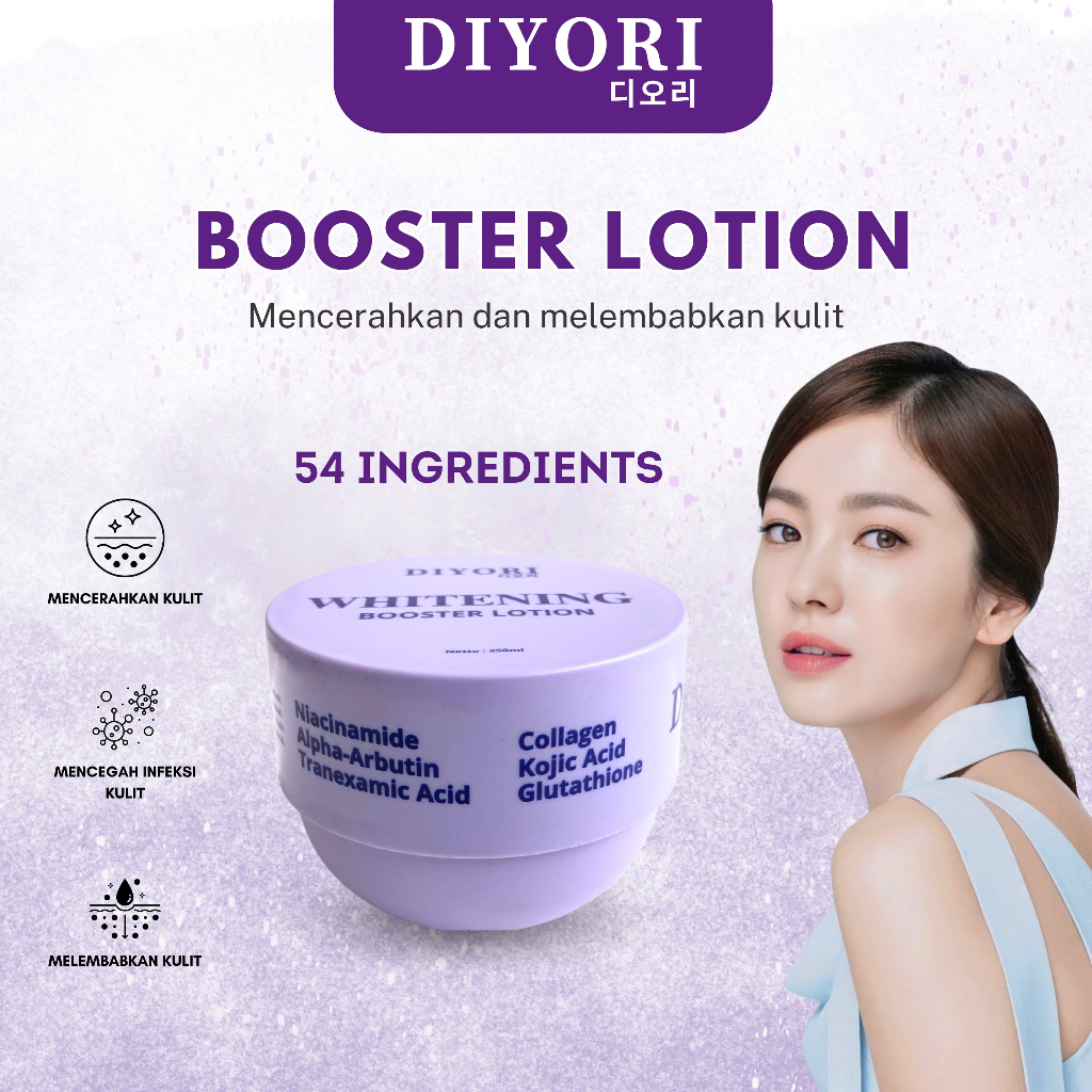 BOOSTER WHITENING LOTION | LOTION PEMUTIH BADAN STRONG
