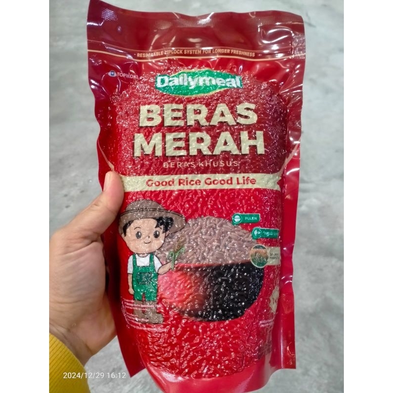 

DAILYMEAL BERAS MERAH 1 Kg
