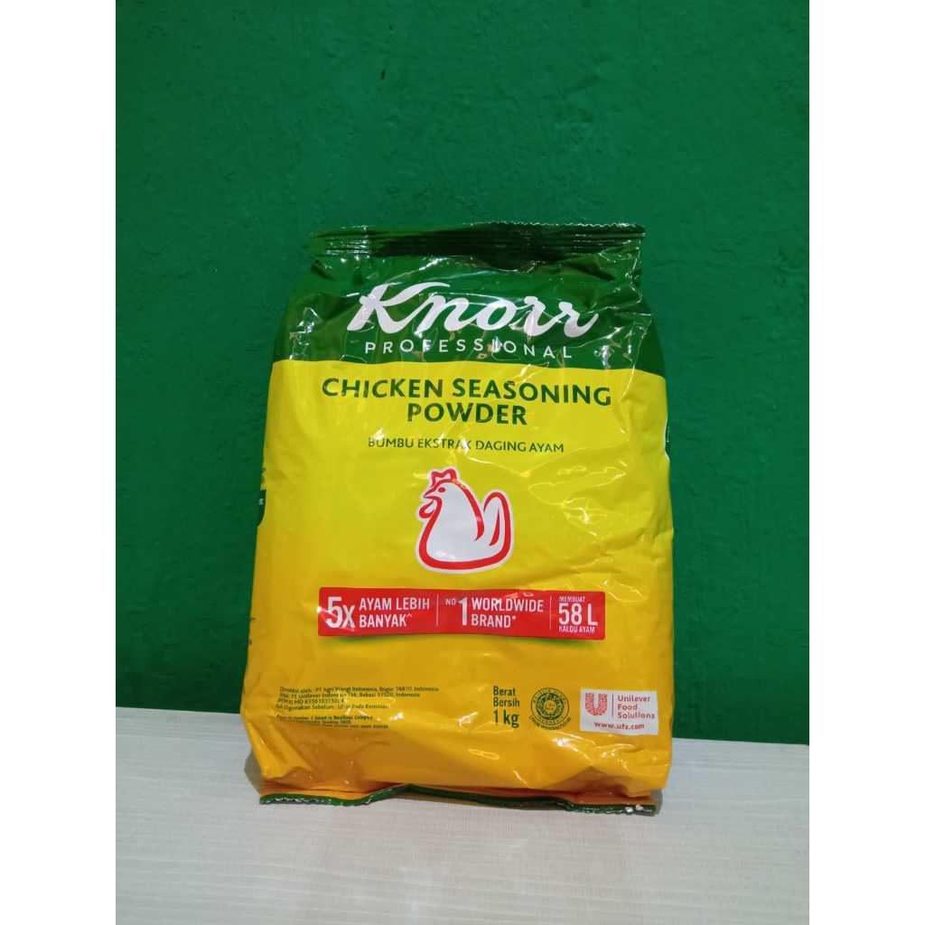 

Knorr Bumbu Rasa Ayam Refill 1kg - Knorr Chicken Seasoning Powder 1kg