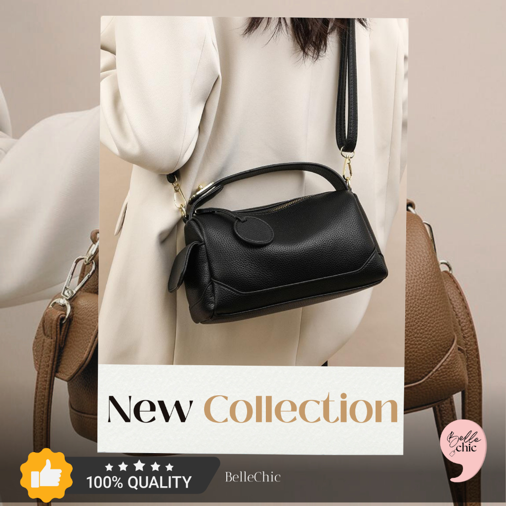 NINA Bag Tas Selempang Wanita Handbag Tas Bahu Wanita Sling Bag Fashion Women Bag Korean Vintage Sty