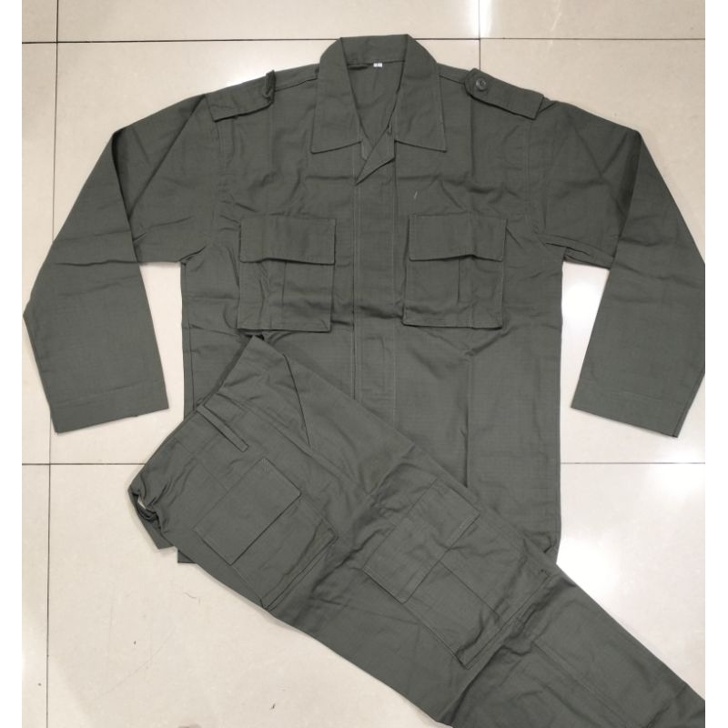 SERAGAM PDL HIJAU BRIMOB ( BUKAN JATAH PEMBAGIAN )PDL POL PP