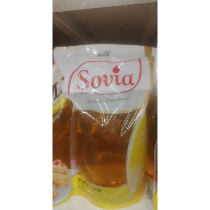 

minyak goreng sovia pouch 2liter perkarton isi 6