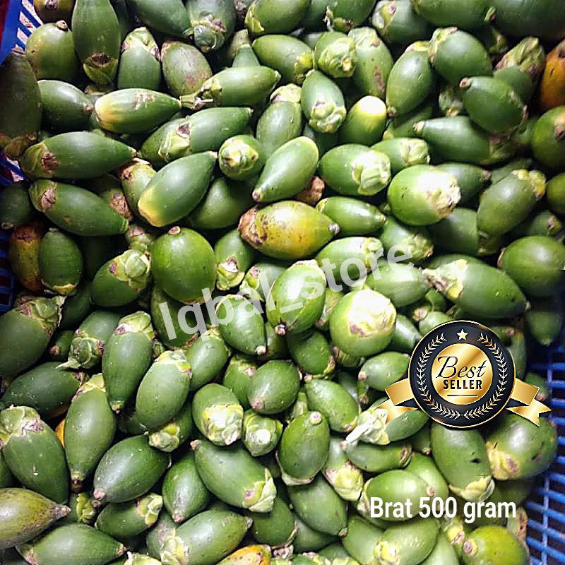 

Buah pinang muda hijau fresh 500gram