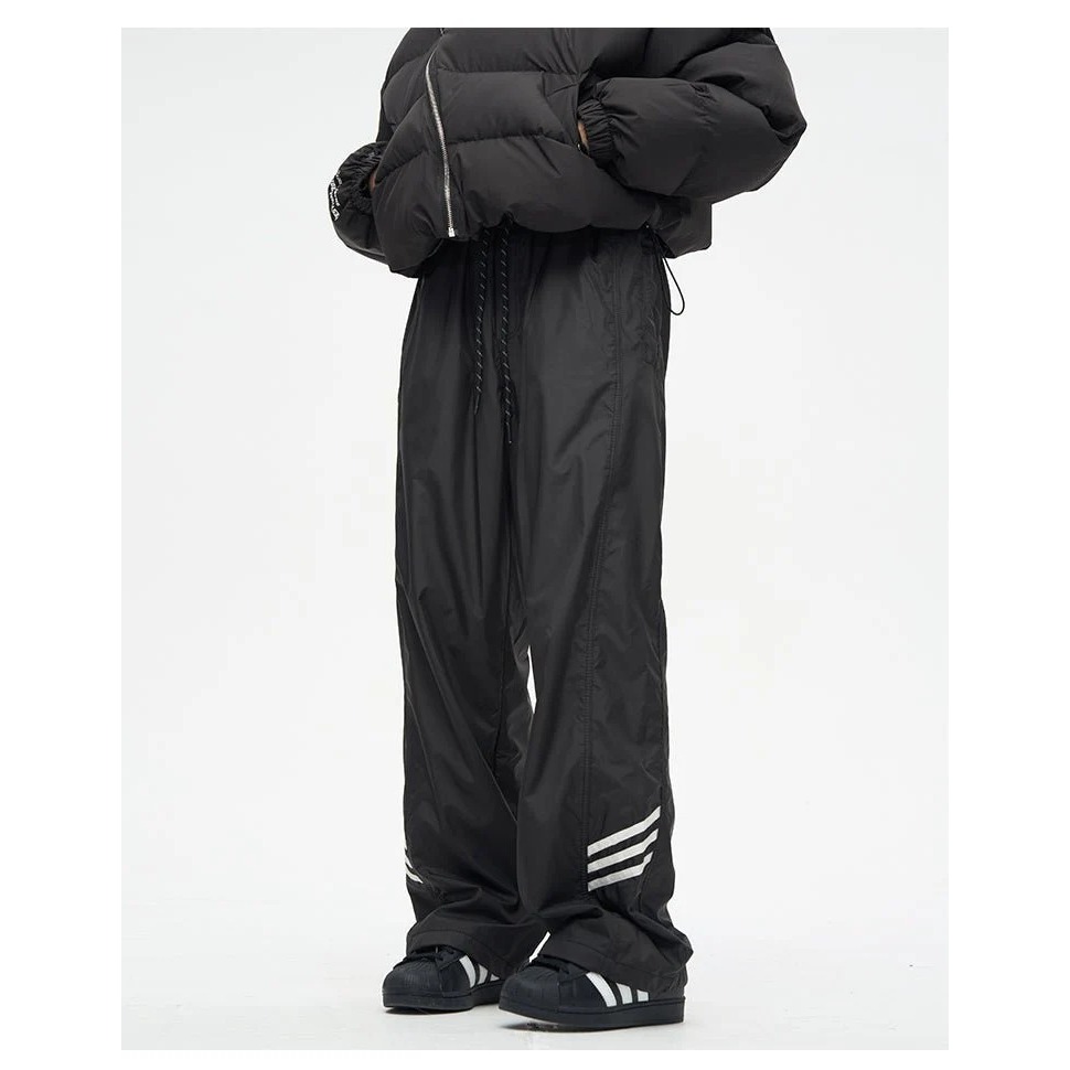 NEWKA| CELANA PRIA TRACKPANTS PARASUT | CELANA PANJANG PRIA TRACK PANTS CARGO  3 STRIPE LOOSE PANTS 