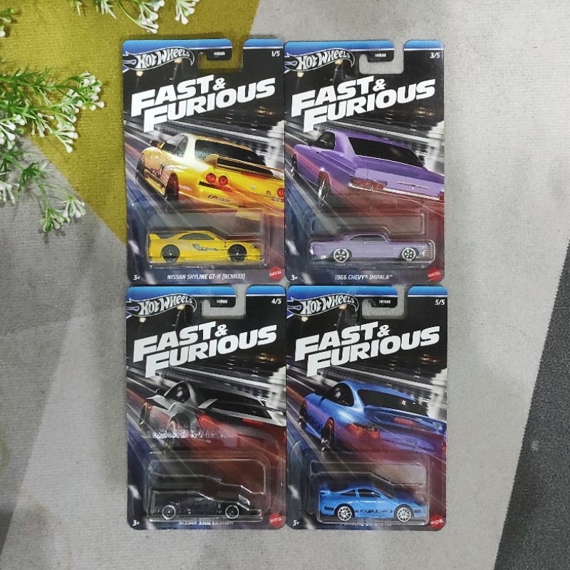 Hotwheels Fast & Furious Nissan Skyline GT-R (BCNR33) | Nissan 350Z Custom | Porsche 911 GT3 RS | 19